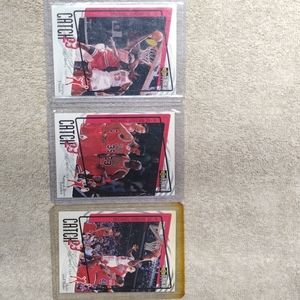 1997 upper Deck # 193,194,195 Jordan catch 22 set. 10 of 10 condition.